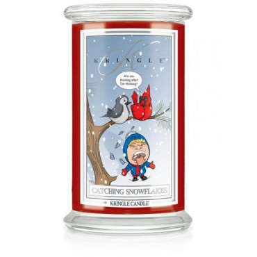 Duża świeca Catching Snowflakes Kringle Candle