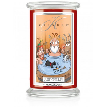 Duża świeca Just Chillin Kringle Candle