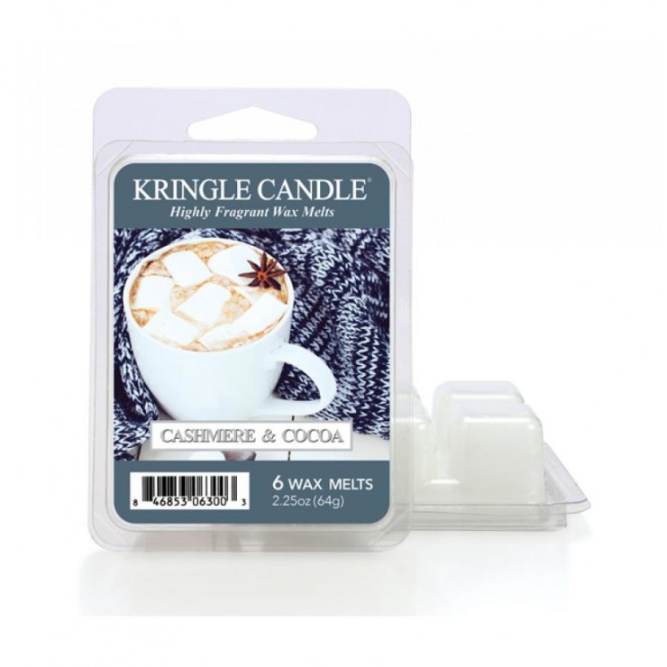 Wosk zapachowy Cashmere & Cocoa Kringle Candle Wosk zapachowy Cashmere & Cocoa Kringle Candle