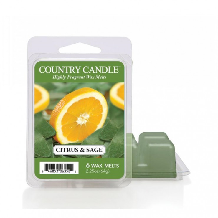 Wosk zapachowy Citrus and Sage Country Candle Wosk zapachowy Citrus and Sage Country Candle