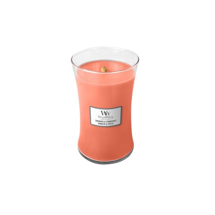 Duża Świeca Tamarind & Stonefruit WoodWick Duża Świeca Tamarind & Stonefruit WoodWick