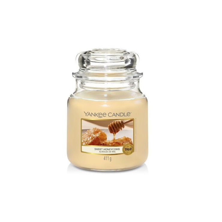 Średnia świeca Sweet Honeycomb Yankee Candle Średnia świeca Sweet Honeycomb Yankee Candle
