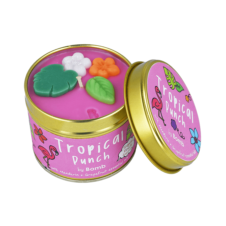 Świeca zapachowa w puszce Tropical Punch Bomb Cosmetics Świeca zapachowa w puszce Tropical Punch Bomb Cosmetics