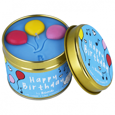 Świeca zapachowa w puszce Happy Birthday Bomb Cosmetics