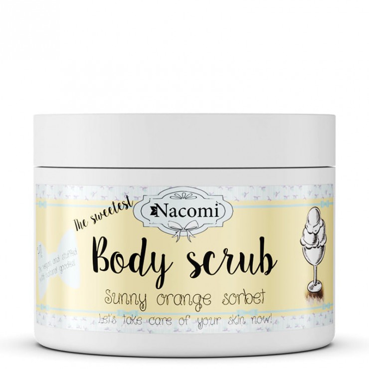 Peeling do ciała pomarańczowy sorbet 200g Nacomi Peeling do ciała pomarańczowy sorbet 200g Nacomi