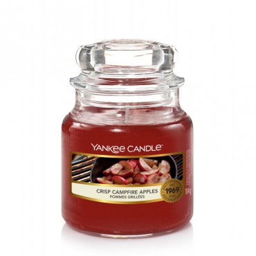 Mała świeca Crisp Campfire Apples Yankee Candle