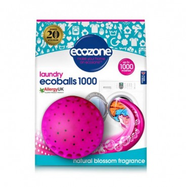 Ecoballs kule piorące na 1000 prań Natural Blossom zapach kwiatowy Ecozone