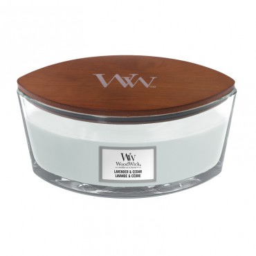 Świeca Hearthwick Lavender & Cedar WoodWick