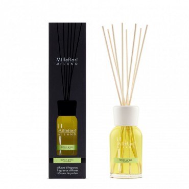 Pałeczki zapachowe 250ml Lemon Grass Millefiori Milano