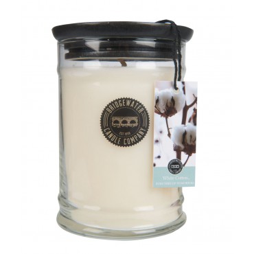 Świeca zapachowa White Cotton 524g Bridgewater Candle