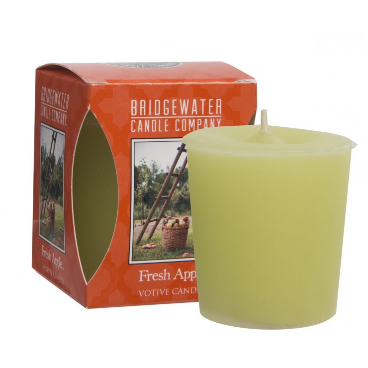 Świeca zapachowa Votive Fresh Apple 56 g Bridgewater Candle Świeca zapachowa Votive Fresh Apple 56 g Bridgewater Candle