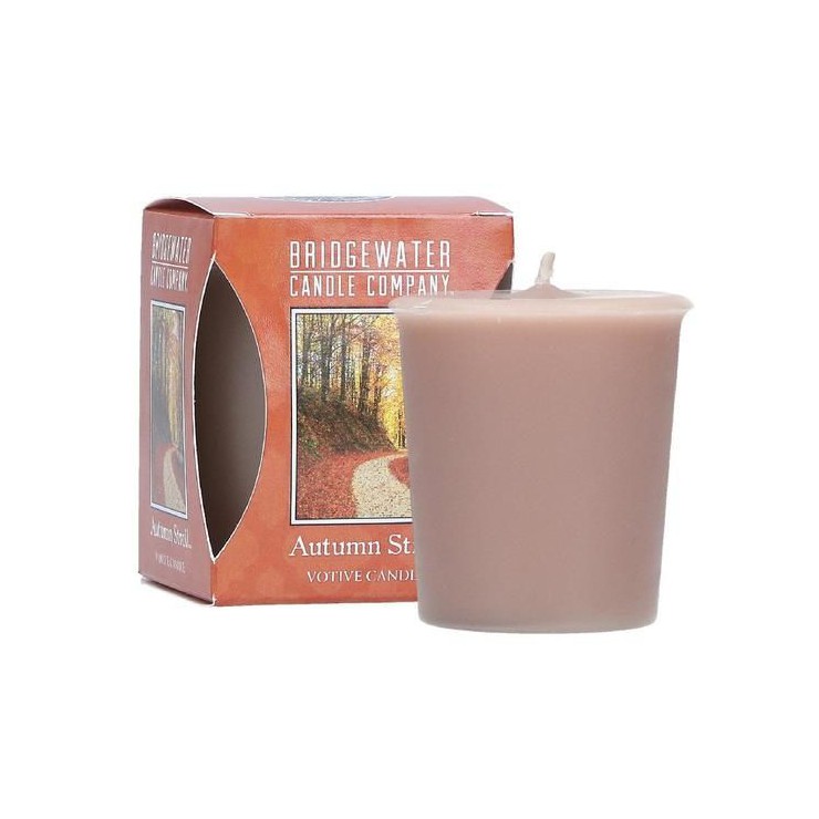 Świeca zapachowa Votive Autumn Stroll 56 g Bridgewater Candle Świeca zapachowa Votive Autumn Stroll 56 g Bridgewater Candle