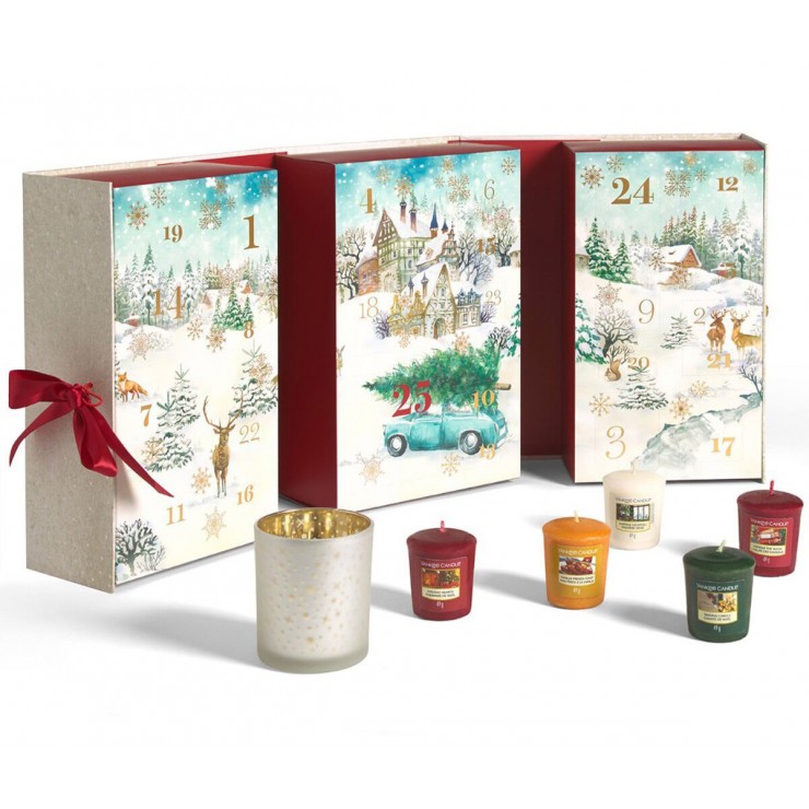 Magical Christmas Morning - zestaw w formie kalendarza adwentowego książka Yankee Candle Magical Christmas Morning - zestaw w formie kalendarza adwentowego książka Yankee Candle