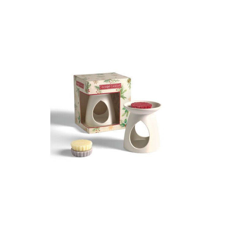 Magical Christmas Morning - zestaw 3 wosków z kominkiem Yankee Candle Magical Christmas Morning - zestaw 3 wosków z kominkiem Yankee Candle