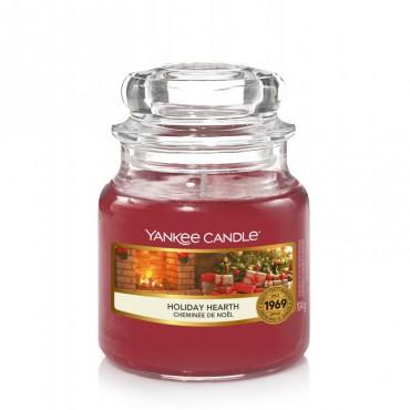 Mała świeca Holiday Hearth Yankee Candle