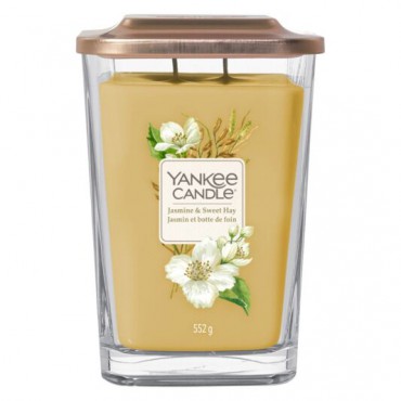 Elevation duża świeca Jasmine & Sweet Hay Yankee Candle