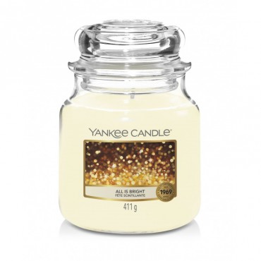 Średnia świeca All is Bright Yankee Candle