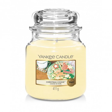 Średnia świeca Christmas Cookie Yankee Candle