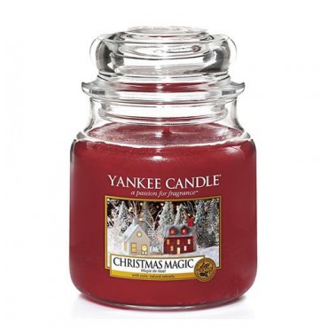 Średnia świeca Christmas Magic Yankee Candle