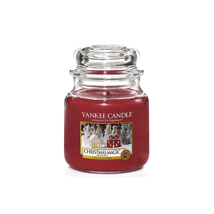 Średnia świeca Christmas Magic Yankee Candle Średnia świeca Christmas Magic Yankee Candle