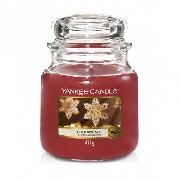 Średnia świeca Glittering Star Yankee Candle