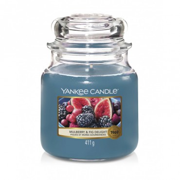 Średnia świeca Mulberry & Fig Delight Yankee Candle