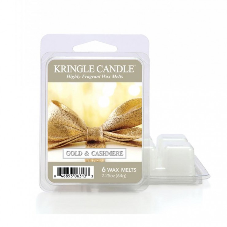 Wosk zapachowy Gold & Cashmere Kringle Candle