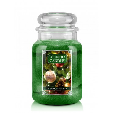 Duża świeca Bohemian Holiday Country Candle