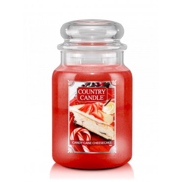 Duża świeca Candy Cane Cheesecake Country Candle