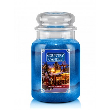 Duża świeca Christmas Market Country Candle