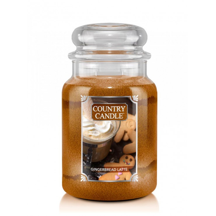 Duża świeca Gingerbread Latte Country Candle Duża świeca Gingerbread Latte Country Candle