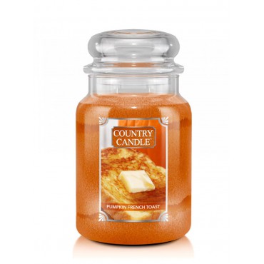 Duża świeca Pumpkin French Toast Country Candle