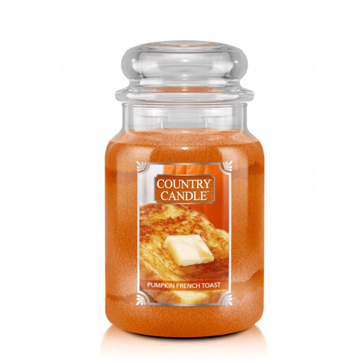 Duża świeca Pumpkin French Toast Country Candle