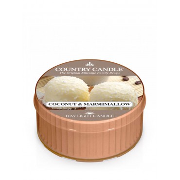 Daylight świeczka Coconut Marshmallow Country Candle