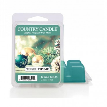 Wosk zapachowy Tinsel Thyme Country Candle