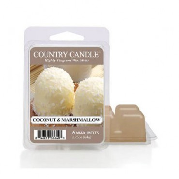 Wosk zapachowy Coconut Marshmallow Country Candle