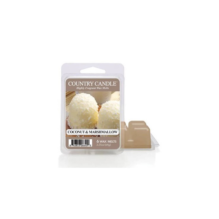 Wosk zapachowy Coconut Marshmallow Country Candle