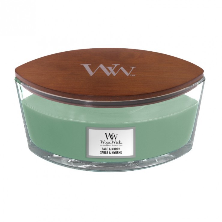 Świeca Hearthwick Sage & Myrrh WoodWick Świeca Hearthwick Sage & Myrrh WoodWick