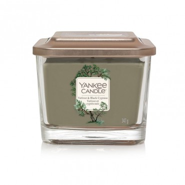 Elevation średnia świeca Vetiver & Black Cypress Yankee Candle