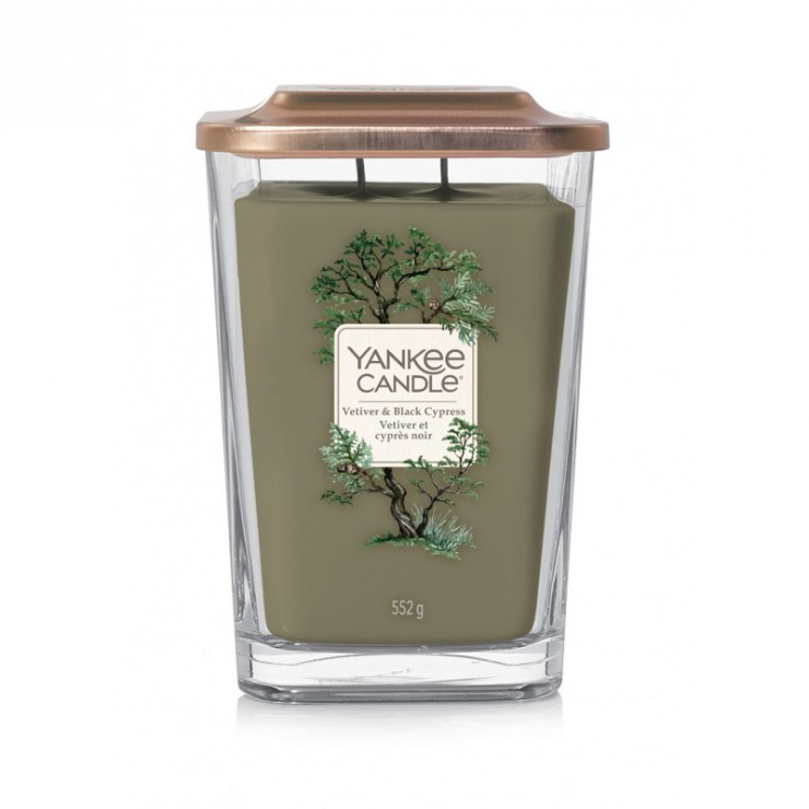 Elevation duża świeca Vetiver & Black Cypress Yankee Candle Elevation duża świeca Vetiver & Black Cypress Yankee Candle