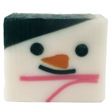 Mydło glicerynowe Snow Shower z drzewem sandałowym Bomb Cosmetics