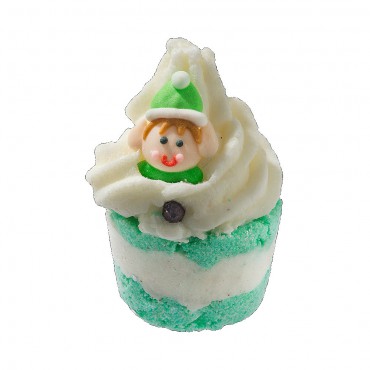 Kremowa babeczka do kąpieli Elf on a Shelf Bomb Cosmetics