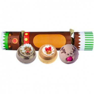 Zestaw upominkowy w kształcie cukierka Red Nosed Reindeer Bomb Cosmetics