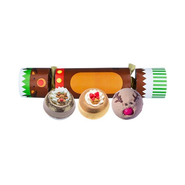 Zestaw upominkowy w kształcie cukierka Red Nosed Reindeer Bomb Cosmetics Zestaw upominkowy w kształcie cukierka Red Nosed Reindeer Bomb Cosmetics
