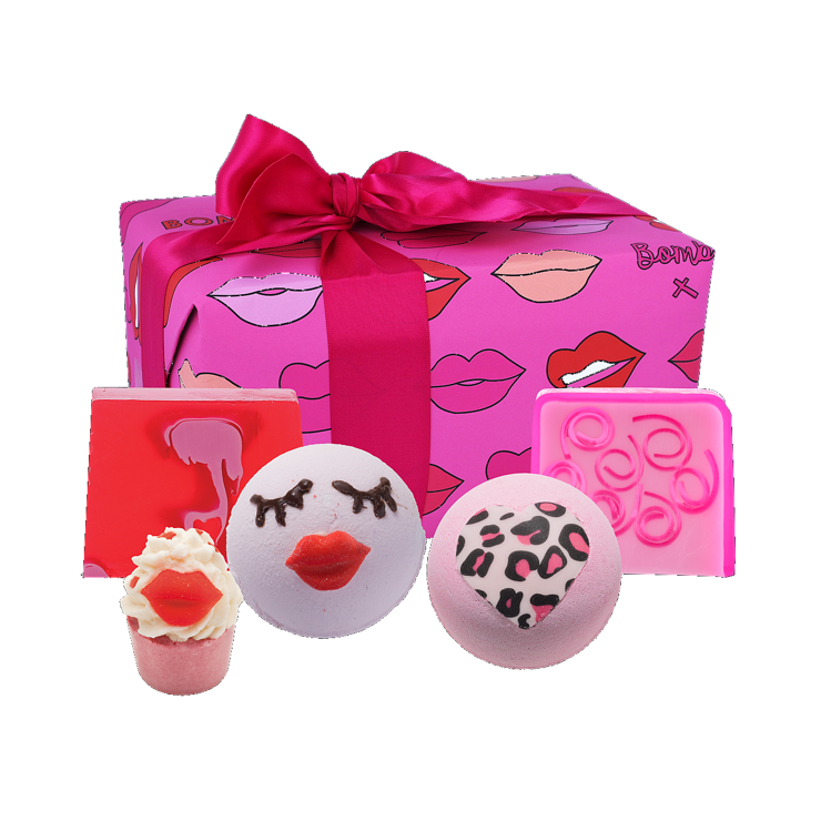 Zestaw upominkowy Lip Sync Festive Bomb Cosmetics