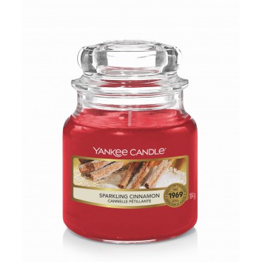 Mała świeca Sparkling Cinnamon Yankee Candle