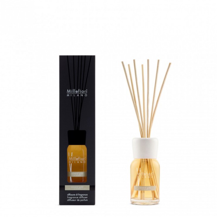 Pałeczki zapachowe 100ml Mineral Gold Millefiori Milano Pałeczki zapachowe 100ml Mineral Gold Millefiori Milano