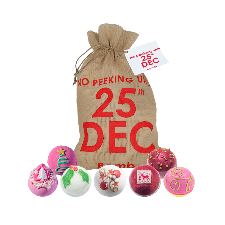 Zestaw upominkowy worek Św. Mikołaja 25th OF DECEMBER Bomb Cosmetics Zestaw upominkowy worek Św. Mikołaja 25th OF DECEMBER Bomb Cosmetics