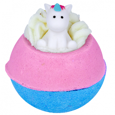 Musująca kula do kąpieli Born to Be a Unicorn z zabawką Bomb Cosmetics