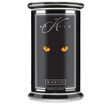 Duża świeca Black Cat Kringle Candle